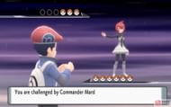 Commander Mars is the final trainer to battle in Valley Windworks (Image via The Pokemon Company)